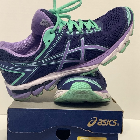 Asics Shoes - Asics Women's GT-1000 4 Running Shoes T5A7N